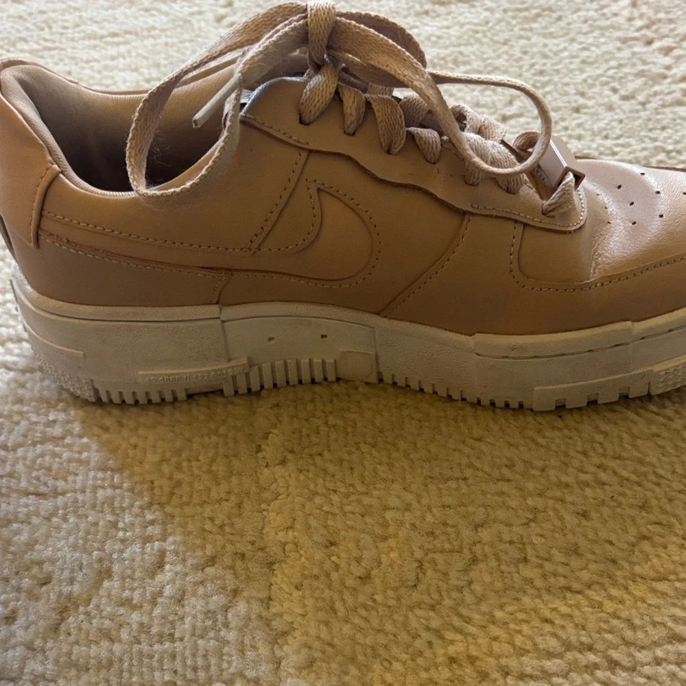 Nike AirForce 1 pixel shoes size 6.5